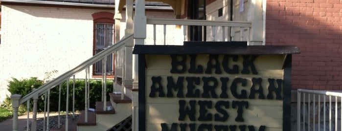 Black American West Museum is one of Denver Places.