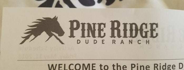 Pine Ridge Dude Ranch is one of NY State.