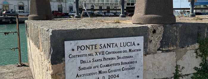 Ponte Santa Lucia is one of Scicily guide.