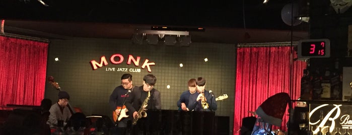 Monk-live Jazz Club is one of Changwon.