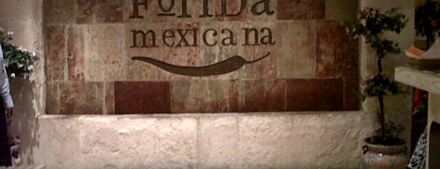 Fonda Mexicana is one of สถานที่ที่บันทึกไว้ของ Aline.