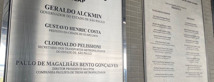 Estação Cecap-Guarulhos (CPTM) is one of Ewertonさんのお気に入りスポット.