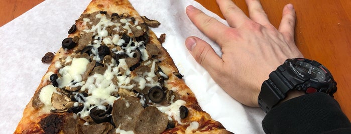 Giant New York Pizza is one of Seattle suggestions.