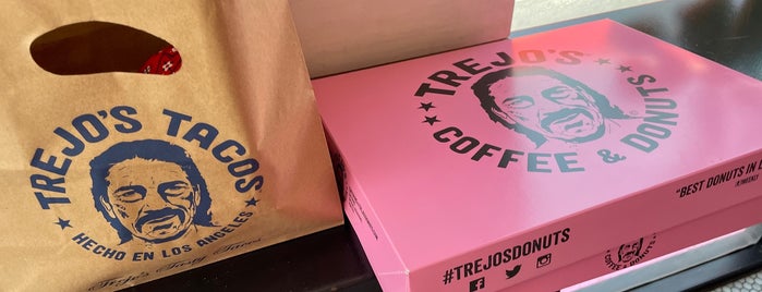 Trejo's Coffee & Donuts is one of Trejo’s LA Tacos, Tamales & Donuts.