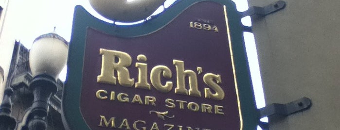 Rich's Cigar Store is one of [LU] Thrillist Badge.
