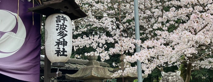 許波多神社 is one of 神社.
