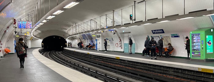 Métro Pyrénées [11] is one of checkpoint :: public transports.