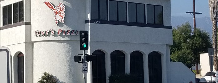 Tony's Pizza is one of Old School L.A. Italian Restaurants.