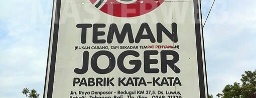 Joger is one of Simpan Catatan..