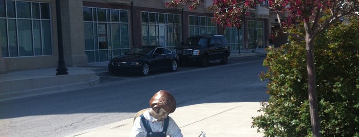 Little Girl Watering Statue is one of Out of State To Do.