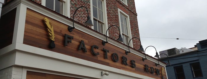 Factors Row is one of Annapolis.
