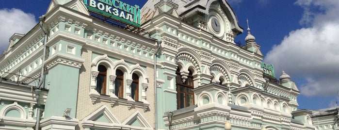 Rizhsky Rail Terminal is one of м..