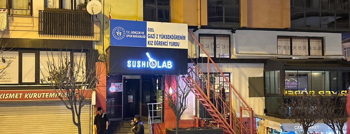 Sushi Lab Akaretler is one of S : понравившиеся места.