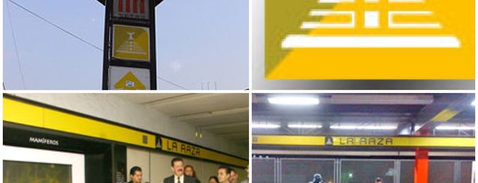 Metro La Raza (Líneas 3 y 5) is one of Día común y corriente.