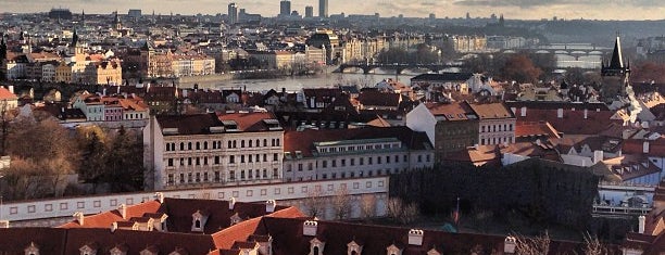 Vyhlídka na Hradčanském náměstí is one of Europe.