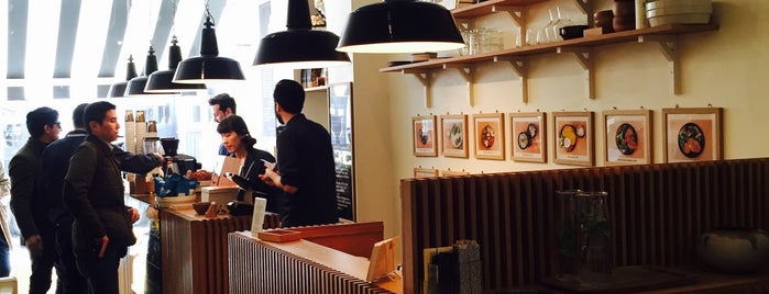 The Monocle Café is one of London recommendations.