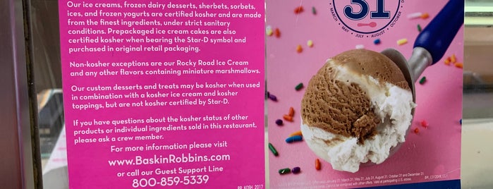 Baskin-Robbins is one of Restaurants I have visited.