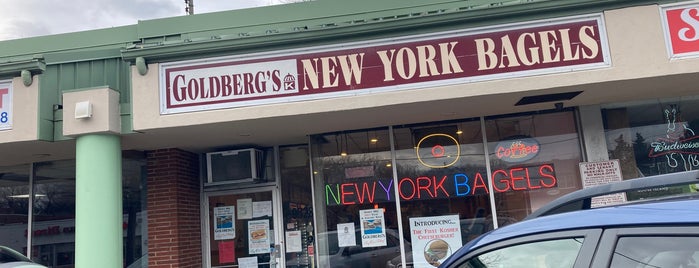 Goldberg's NY Bagels is one of สถานที่ที่บันทึกไว้ของ John.