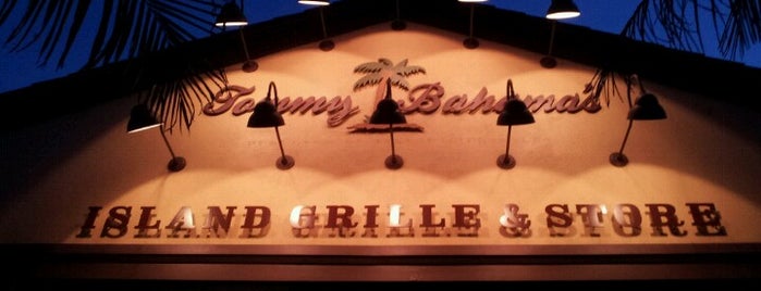 Tommy Bahama's Island Grille is one of CdM.