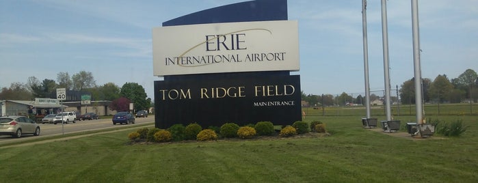 Erie International Airport (ERI) is one of Airports I have flown through.