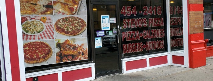 Stevo's Pizza is one of Erie.