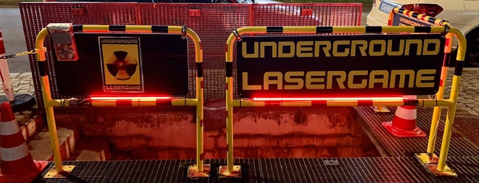 Underground Lasergame is one of no food, no bars.