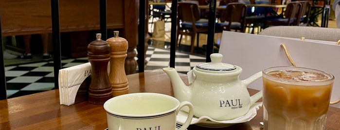 Paul is one of My favorites for Cafés.