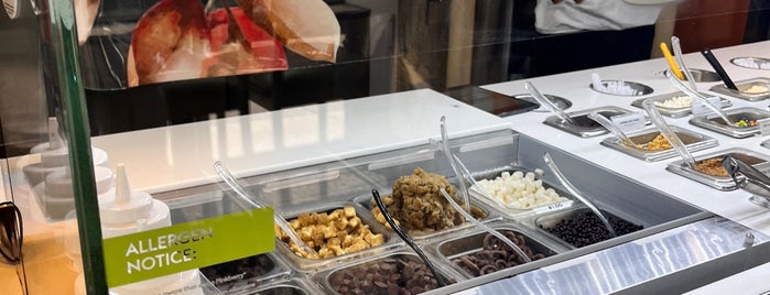 Pinkberry is one of The 13 Best Dessert Shops in Park Slope, Brooklyn.