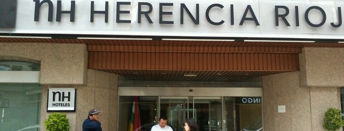 Hotel NH Herencia Rioja is one of Basque Country Trip.