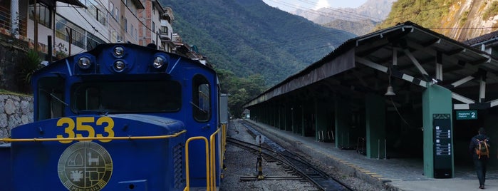 PeruRail - Estación Machu Picchu | Machu Picchu Station is one of Fabio'nun Kaydettiği Mekanlar.