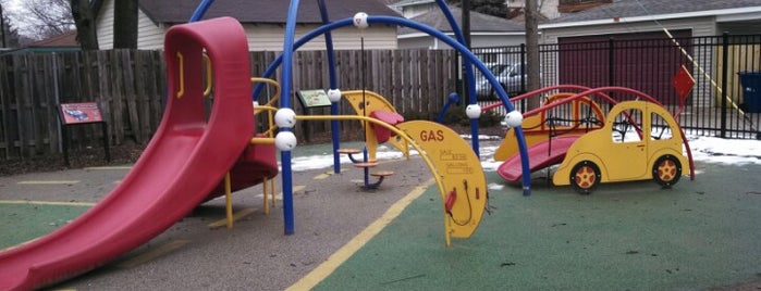 Wenonah Tot Lot is one of Oak Park Playgrounds.