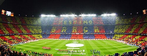 Camp Nou is one of Barca 2014.