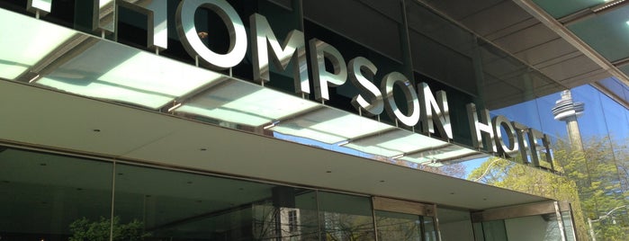 Thompson Hotel is one of Toronto.