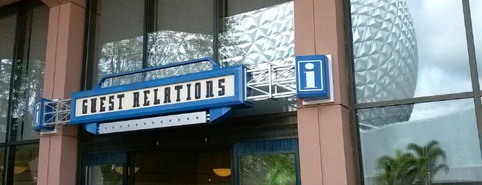 Guest Relations Lobby is one of Walt Disney World - Epcot.