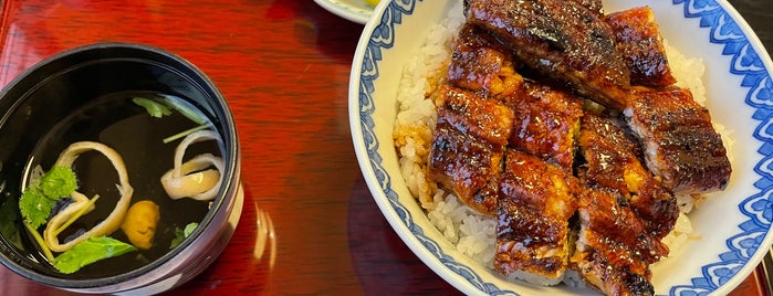 うなぎ川魚料理 喜多川 is one of 地元の行きたいお店.