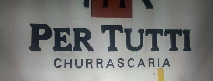 Churrascaria Per Tutti is one of Restaurantes.