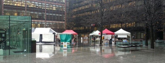 Broadgate Farmers Market is one of Top 10 Things To Do In The City Of London.