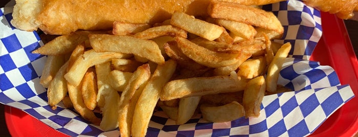 The Chippy - Authentic British Fish 'n' Chips is one of Tempat yang Disukai LaToya.