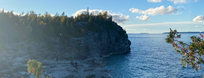 The Grotto is one of Tobermory.