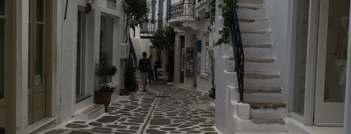 Old Flea Market of Paroikia is one of Island hopping Greece.