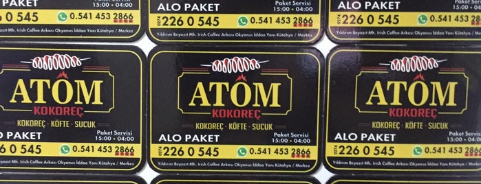 Atom Kokoreç is one of Mutlu.