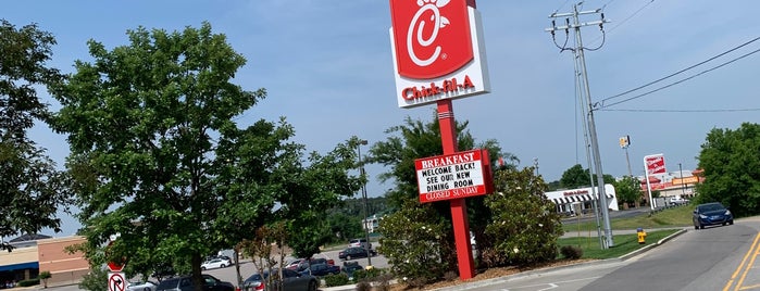 Chick-fil-A is one of 20 favorite restaurants.