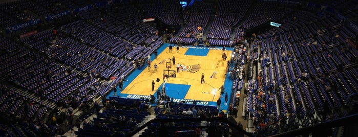 Paycom Center is one of NBA Arenas.