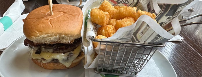 Wahlburgers is one of Check In Out - Cleveland.