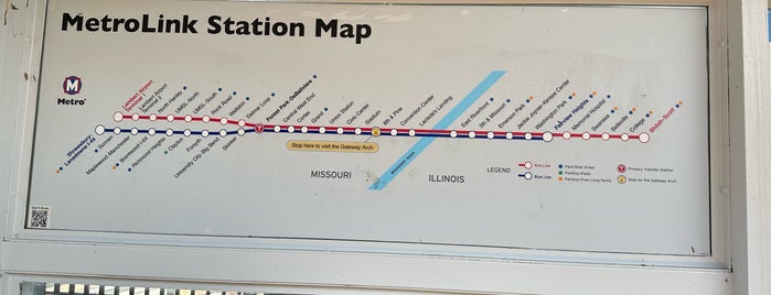 MetroLink - East Riverfront Station is one of St. Louis Trip.