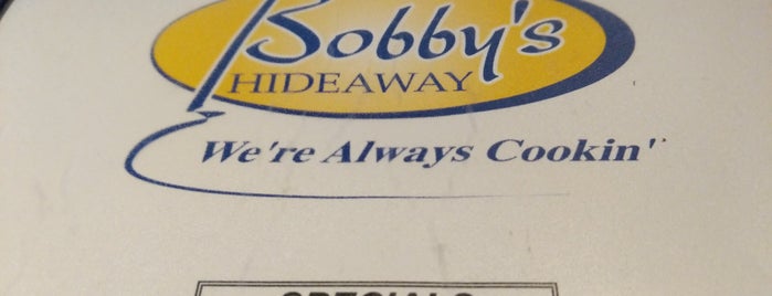 Bobby's Hideaway is one of Restaurants I've Been To.
