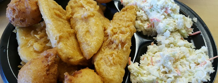 Long John Silvers is one of places I've been.