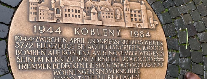 Koblenz is one of Orte, die Rob gefallen.