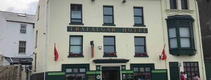 Trafalgar Hotel is one of Pubs - Isle of Man.