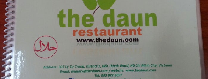 The Daun Restaurant is one of Ho Chi Minh City List (1).